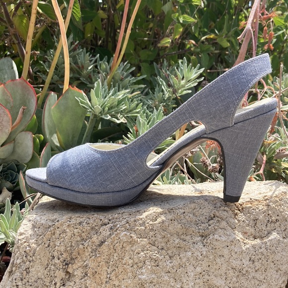 Cri de coeur vegan slingback heels - Picture 6 of 8